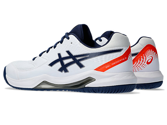 Chi tiết thân giày ASICS GEL-DEDICATE 8 White Blue Expanse