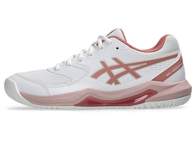 Giày ASICS GEL-DEDICATE 8 Nữ màu White Rose Rouge