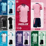 Bộ quần áo bóng đá Riki Helix màu Đen