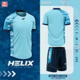 Bộ quần áo bóng đá Riki Helix màu Tím