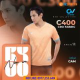Bộ quần áo bóng đá Convis CV C400 màu Cam Đào