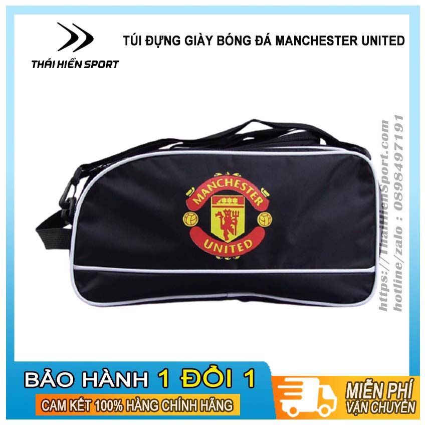 Túi đựng giày thể thao hai ngăn màu đỏ