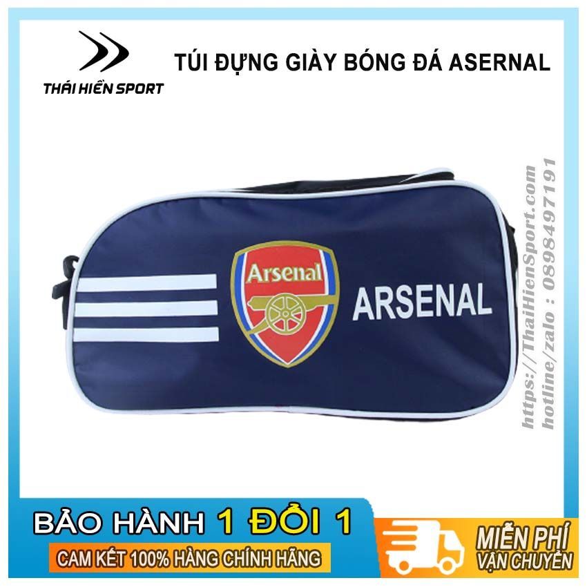 Túi đựng giày thể thao 2 ngăn màu xanh than