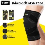 Băng đầu gối Yasu YSC06 màu đen