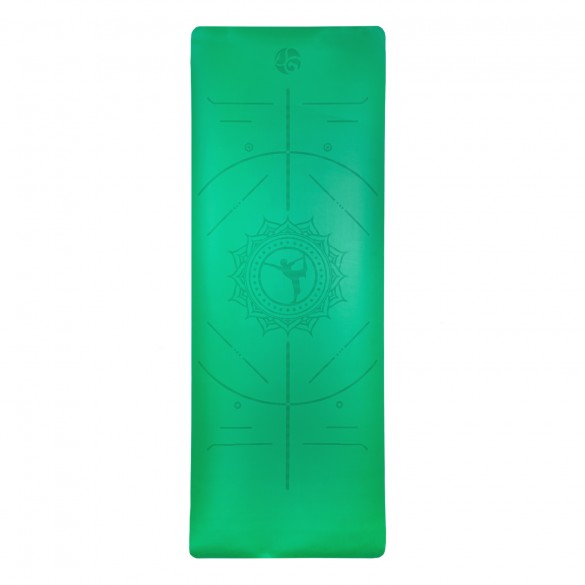 Thảm Yoga PU AMAT cao cấp màu xanh