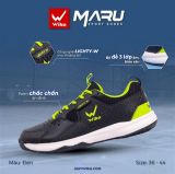 Giày cầu lông Wika Maru màu xám chuối
