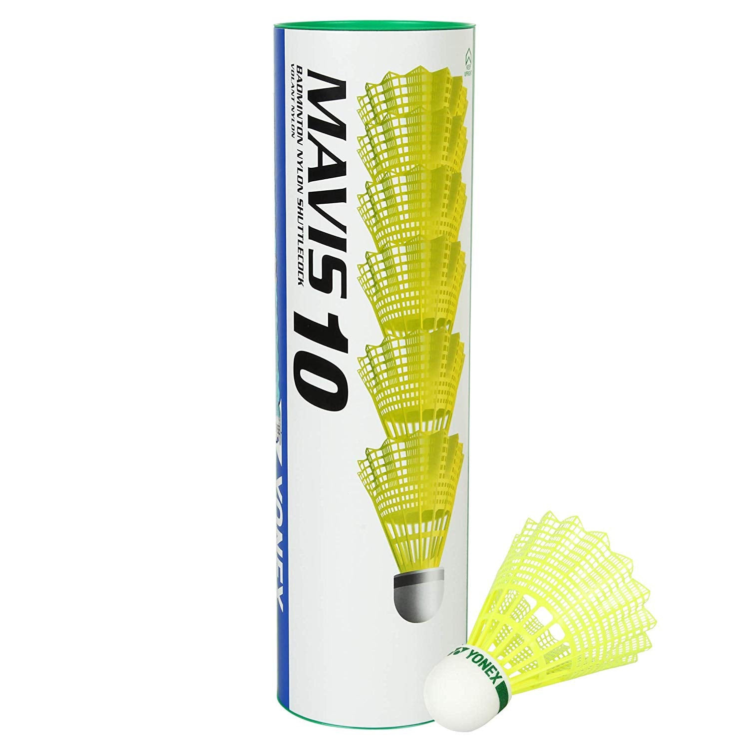 Chi tiết cầu nhựa Yonex Mavis 10 để kiểm tra tán cầu trước buổi tập