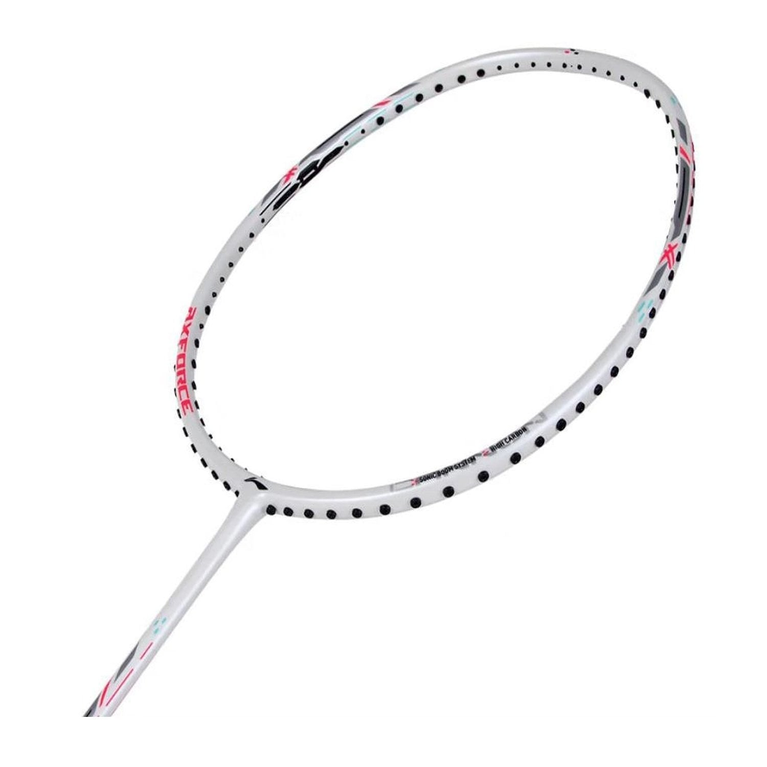 Chi tiết khung vợt Li-Ning Axforce Cannon màu trắng