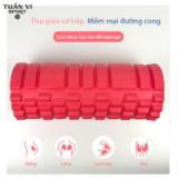 Chi tiết bề mặt gai con lăn Yoga 33 × 14 cm