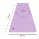 Minh họa kích thước thảm Yoga 8 mm