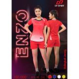 Bộ quần áo bóng chuyền CP Enzo màu Đỏ