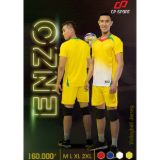 Bộ quần áo bóng chuyền CP Enzo màu Vàng