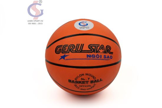 Bóng rổ Geru Star B7 cao su cam size 7 - ảnh chính