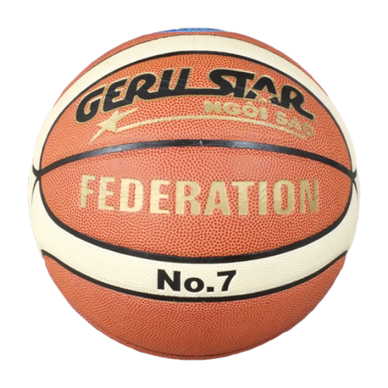 Chi tiết bóng rổ Geru Star B7 Federation size 7