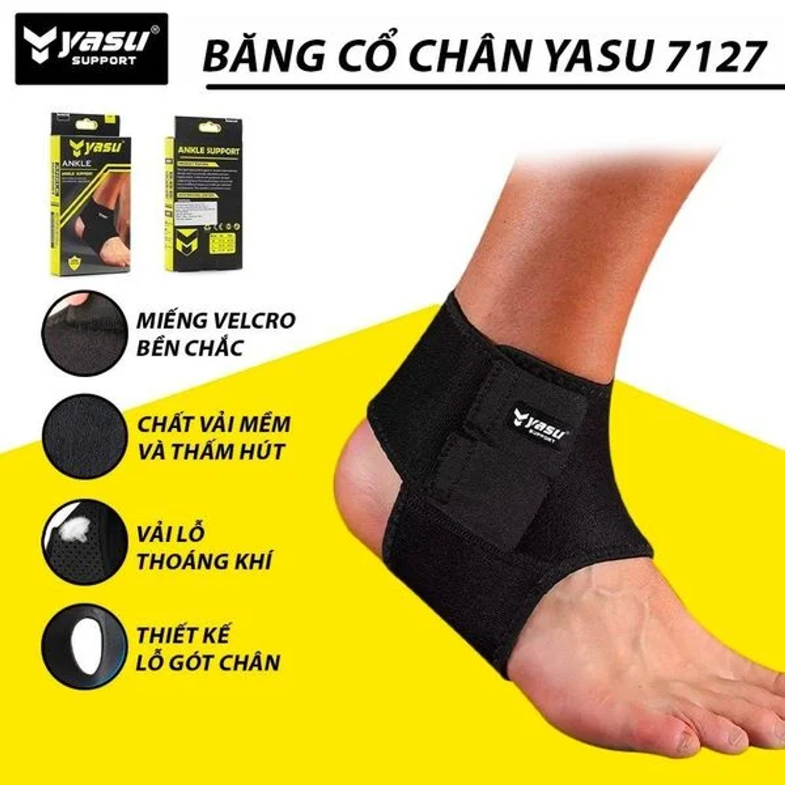 Bó gót dán Yasu 7127