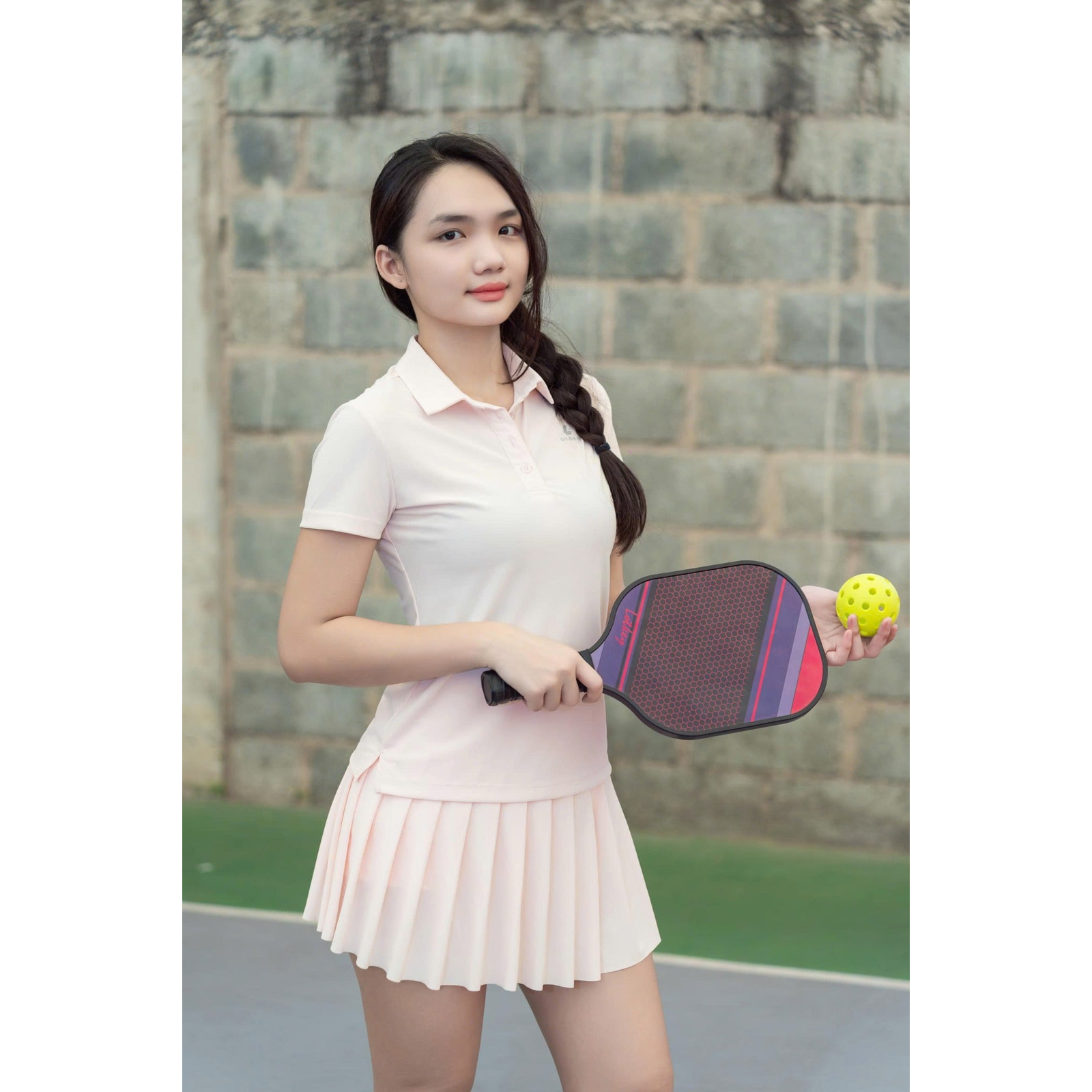 Chi tiết Chân Váy Xếp Ly Thể Thao