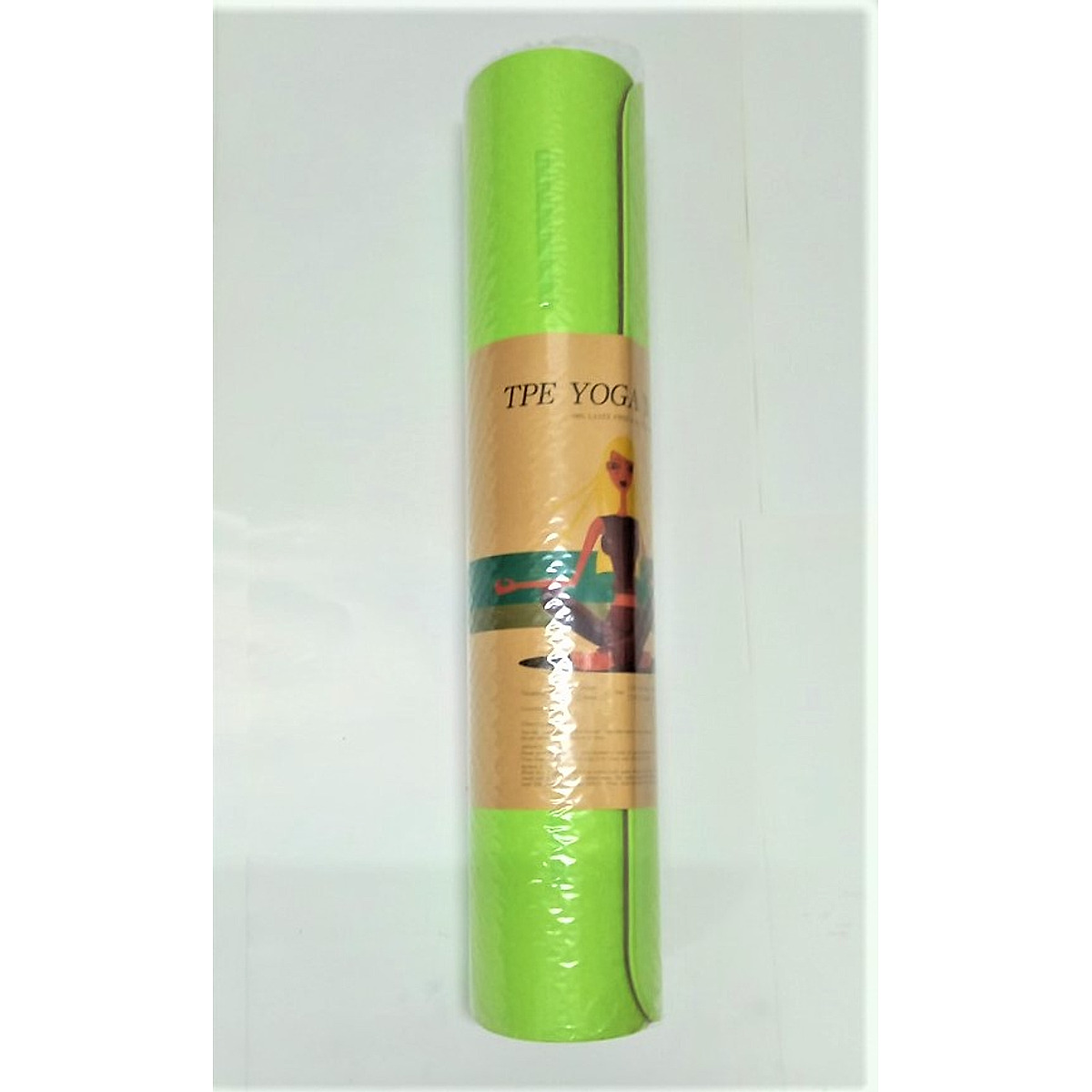 Thảm yoga định tuyến 6mm dùng làm mốc căn chỉnh tay chân
