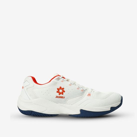 Giày Pickleball Jogarbola Bubble J màu Trắng Đỏ