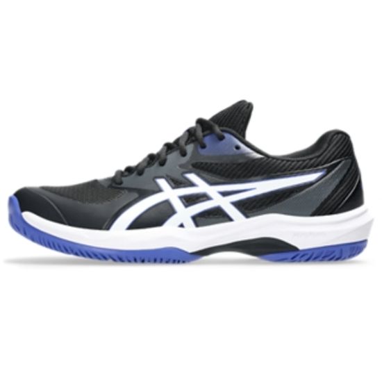 Giày ASICS GAME FF Black White góc nghiêng