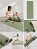 Ảnh của Thảm Yoga ECO 6mm Hai Lớp Định Tuyến Chống Trượt