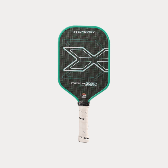Vợt Pickleball Arronax Vortex V2 16mm màu Xanh Lá