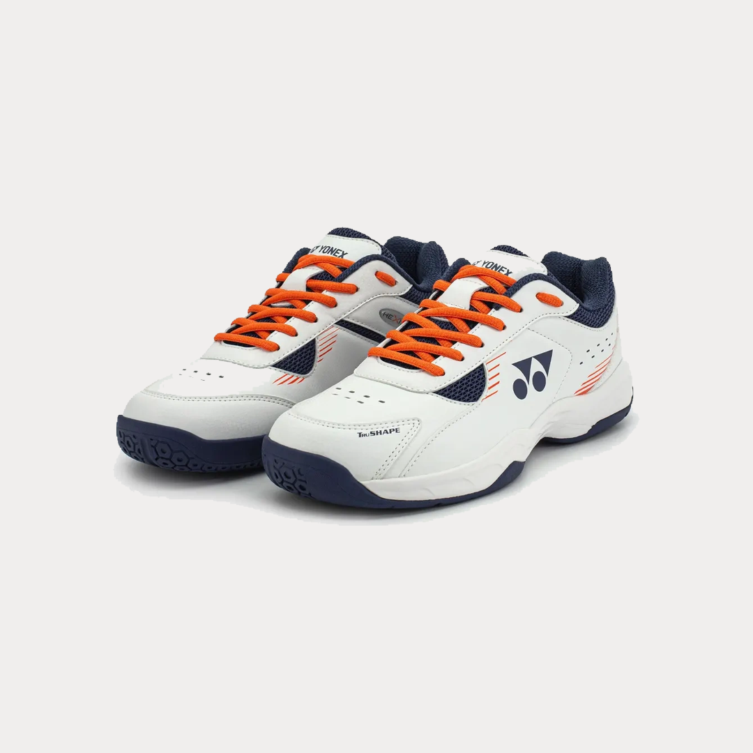 Giày cầu lông Yonex Hexis 2025 - Trắng/Cam