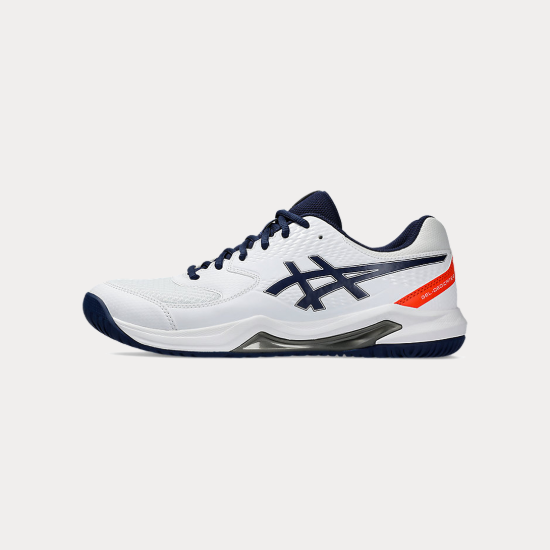 Giày Pickleball ASICS GEL-DEDICATE 8 Nam - White/Blue Expanse