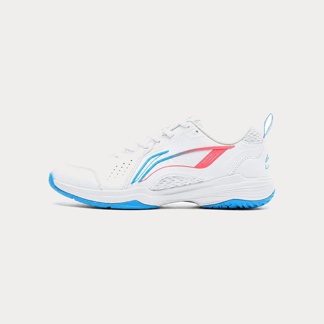 Giày cầu lông Li-Ning AYTU001-2 Trắng/Xanh - góc cạnh