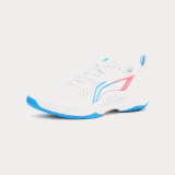 Giày cầu lông Li-Ning AYTU001-2 Trắng/Xanh - góc nghiêng