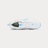 Giày cầu lông Li-Ning AYTU001-2 Trắng/Xanh - nhìn từ trên