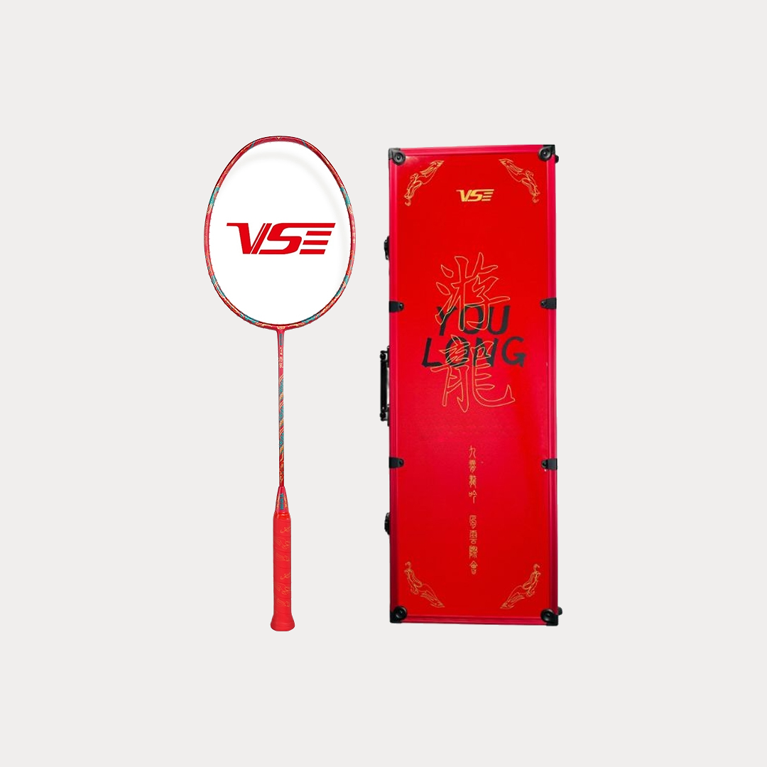 Set vợt cầu lông VS YouLong Đỏ 2024 Limited Full Box